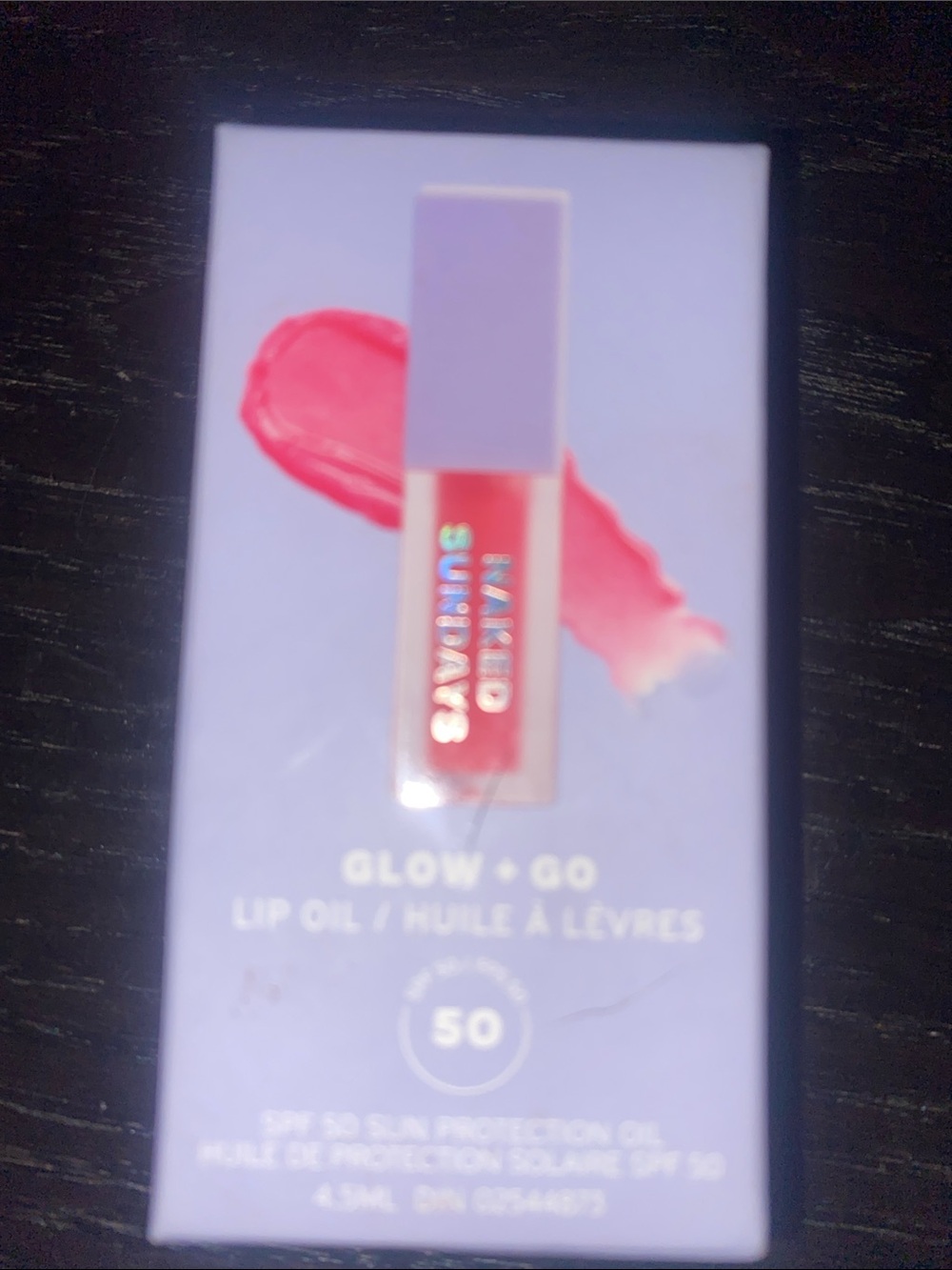 Glow + Go Lip Oil SPF 50 — Sheer Pink Shine